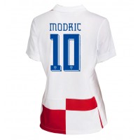 Camisa de time de futebol Croácia Luka Modric #10 Replicas 1º Equipamento Feminina Europeu 2024 Manga Curta